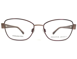 Draper James Eyeglasses Frames DJ5011 604 MERLOT Red Cat Eye Full Rim 53-17-140 - £37.17 GBP