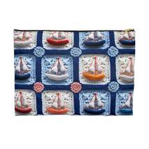 Crochet Boat Ship Sea Vessel Ocean Beach Travel Yacht Design - Accessory... - £10.18 GBP+