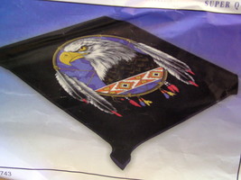 Eagle Dreamcatcher #2 Queen Size Blanket Bedspread - £44.26 GBP