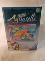 NEW Ravensburger Aquarelle Watercolors Turtle Sea Underwater Art Kit 4.75 x 3.5&quot; - £11.18 GBP