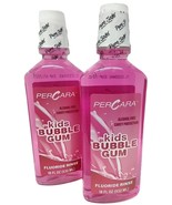 2x P.cara Alcohol Free Cavity Protection kids Bubble Gum Fluoride Rinse ... - £16.83 GBP