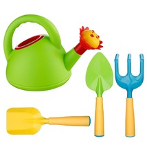 Kids Gardening Tools Set- Watering Can Toy Set With Kids Shovel Hand Rake, Made  - £28.43 GBP