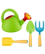 Kids Gardening Tools Set- Watering Can Toy Set With Kids Shovel Hand Rak... - $34.99