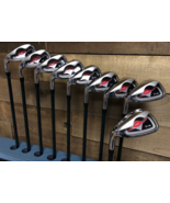 DEMO Left-Handed Men's Turbo Power Golf XL-20 Irons #3-SW Senior Flex 5780-LF20 - £308.43 GBP