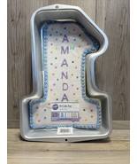 New Wilton NUMBER #1 First Birthday Anniversary Party CAKE PAN Mold #210... - $9.46