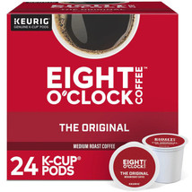 EIGHT O&#39; CLOCK ORIGINAL BLEND COFFEE KCUP PODS 24CT - £14.84 GBP