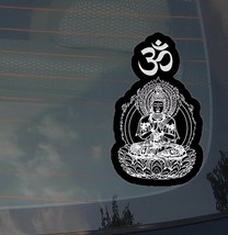 Om Aum Symbol Yoga Hindu Buddha India Meditation Graphic Decal Sticker 4&quot; - £3.13 GBP