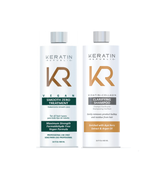 Keratin Republic Smooth Zero Treatment Kit, 16 fl oz &amp; Clarifying Shampo... - £157.27 GBP