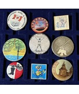 Lot Of 9 Vintage Collectible USSR Celebrities, Cities, Cartoons And Othe... - $130.57 MXN