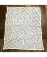 Vintage 90s Baby Receiving Blanket Security Diaper Safety Pin Colorful 3... - $40.55 CAD