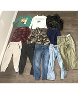 Size 8 Boys Long Sleeve Shirts/Pants Clothes Lot - $895.25 MXN