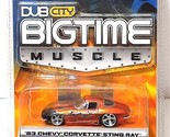 Jada Toys 2005 Dub City Bigtime Muscle &#39;63 Chevy Corvette Sting Ray - $14.25