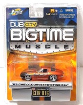 Jada Toys 2005 Dub City Bigtime Muscle &#39;63 Chevy Corvette Sting Ray - $14.25