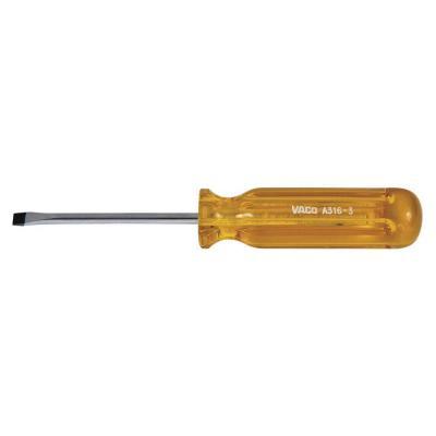 a316-3 klein  flat blade screwdriver  092644320224 round shank  - $9.97