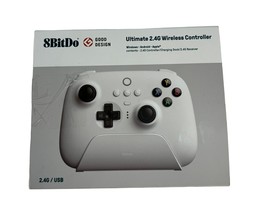 8BitDo Ultimate Bluetooth Controller with Charging Dock - 2.4G Receiver ... - £35.44 GBP
