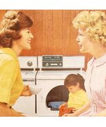 1963 Flameless Electric Clothes Dryer Advertisement Appliances Laundry HM2K - $366.69 MXN