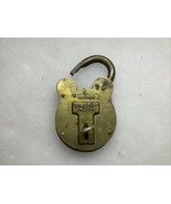 Vintage Squire Old English Solid Brass PAD Lock HY SQUIRE &amp; Son ANTIQUE ... - $53.67 CAD