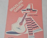 Brazilian Games Giochi Brasiliani Miguel Abloniz 1983 Italian Guitar She... - $5.98