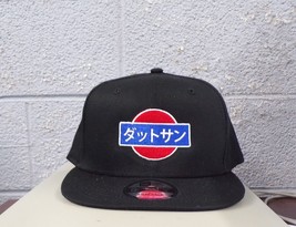 DATSUN Kanji Snapback Flat Bill Ball Cap Hat Nissan Z Car 210 JDM 510 620 New - £21.57 GBP