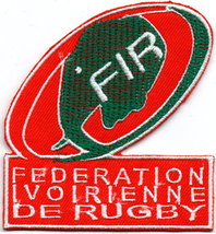 Ivory Coast National Rugby Union Team IRB Badge Iron On Embroidered Patch - €8,51 EUR+