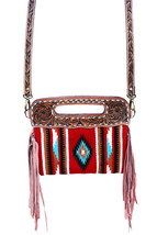 Women&#39;s Western Handwoven Wool Rodeo Cowgirl Handbag  103HR12 - £84.19 GBP