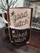 Halloween Cobwebs and Cauldrons Pink Good Witch Coffee Mug Decor Pink Bl... - $27.71