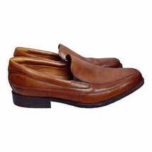 Clarks Collection Mens Sz 10.5 Brown Leather Soft Cushion Ortholite Loafer Shoe  - £15.05 GBP