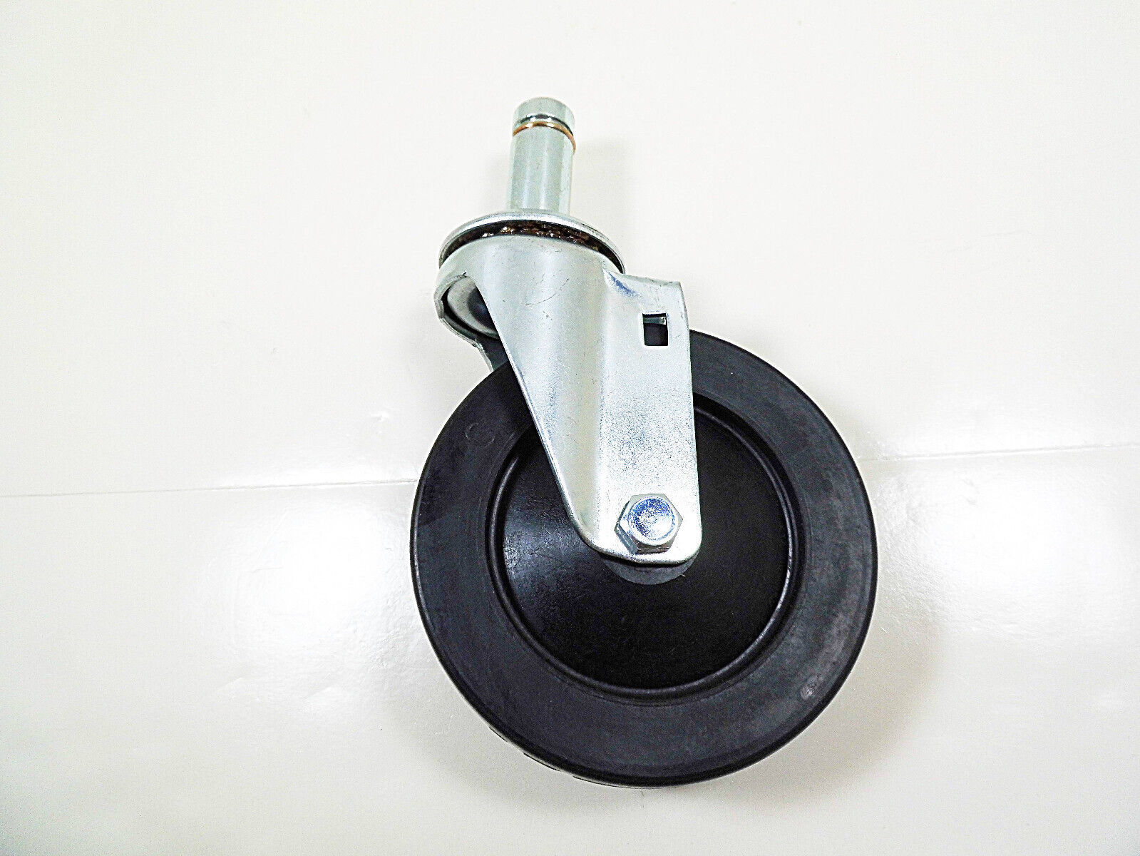 Swivel Caster Wheel 5&quot; x 1-1/4&quot; Wheels 2-1/8&quot; x 13/16&quot; Grip Ring Casters... - $14.95