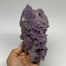 1.49 lbs, 6.9&quot;x3.3&quot;x2.2&quot;, Rough Grape Agate Crystal Mineral Specimens,B3... - £215.60 GBP