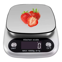 Food Scale 22Lb Weight Grams, Digital Kitchen Scales and Ounces for Cooking, Bak - £16.87 GBP