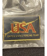 Olympic Fencing Pin USA United States Fencing TEAM Unopened Vintage 1996... - £39.78 GBP