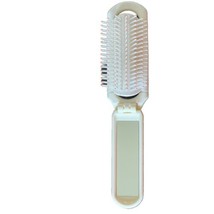 Vintage Clinique Travel Folding Hair Brush w Mirror - £14.11 GBP