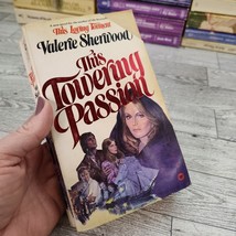 Towering Passion by Valerie Sherwood 1978 First Print Warner Paperback R... - $5.93