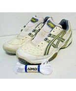 Men&#39;s ASICS White Gray Gel Challenger Rhyno Slam Athletic Shoes 10.5 New... - £31.61 GBP