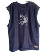 Shaq Shaquille O&#39;Neal 34 MVP Basketball Navy Jersey Mesh Tank Shirt Men&#39;... - €16,96 EUR