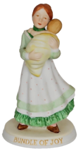 Holly Hobbie Hand Painted Fine Porcelain BUNDLE OF JOY Figurine - £11.98 GBP