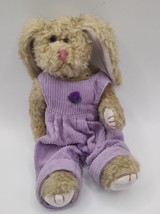 Ty Plush Iris Bunny 1993 The Attic Treasures 9 Inch Retired Missing Ty Tag - $9.75