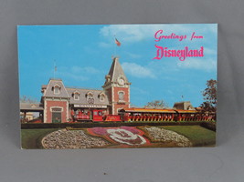 Vintage Postcard - The Santa Fe Depot Disneyland - Walt Disney Productions - £11.99 GBP