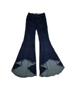 Judy Blue Jeans Womens Size 7/28 Super Flare Fit Side Zip Mid Rise Blue ... - $910.98 MXN
