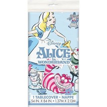 Alice in Wonderland Tablecover Plastic Disposable Birthday Party Decor 1... - $7.95