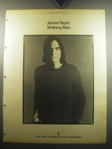 1974 James Taylor Walking Man Album Advertisement - £14.52 GBP