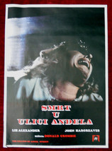 ORIGINAL Poster Movie Cromble Killing of Angel Street Alexander Yugoslavia - £24.51 GBP