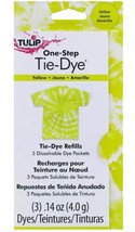 Tulip One-Step Tie-Dye Refills, Yellow, Pack of 3 Packets - £7.82 GBP