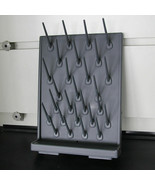 Fast Shipping 27 Pegs Wall Desk Black Drying Rack Lab Frames Dripping Ra... - $92.91 CAD