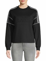 No Boundaries Juniors&#39; Warrior Graphic Crewneck Sweatshirt  Size L/G 11-13 Black - £12.42 GBP