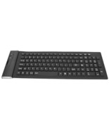 Waterproof Silicone Keyboard Foldable Flexible Usb Dustproof Dirtproof F... - £22.42 GBP