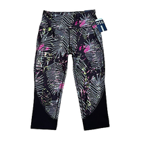 DSG High Rise Capri Yoga Pants Size Small Hyper Tropic Mid-Calf Womens 2... - £15.56 GBP