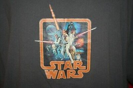 STAR WARS A New Hope Episode IV Iron On Style Graphic T-SHIRT 2XL XXL  - £13.44 GBP