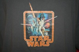 STAR WARS A New Hope Episode IV Iron On Style Graphic T-SHIRT 2XL XXL  - $16.82