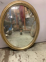Vintage Wood Wall Mirror, Dresser Mirror, Decorative Ornate Trim, Carved Frame - £63.30 GBP